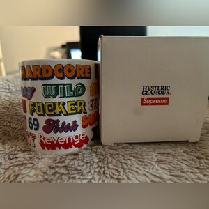 Supreme hysteric glamour coffee mug